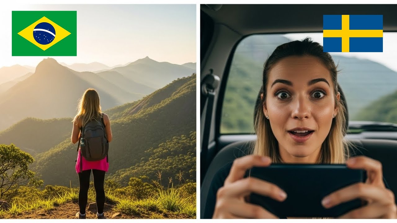 Mulher sueca é resgatada no Monte Corcovado e entra no ar imediatamente! | Reação dos estrangeiros