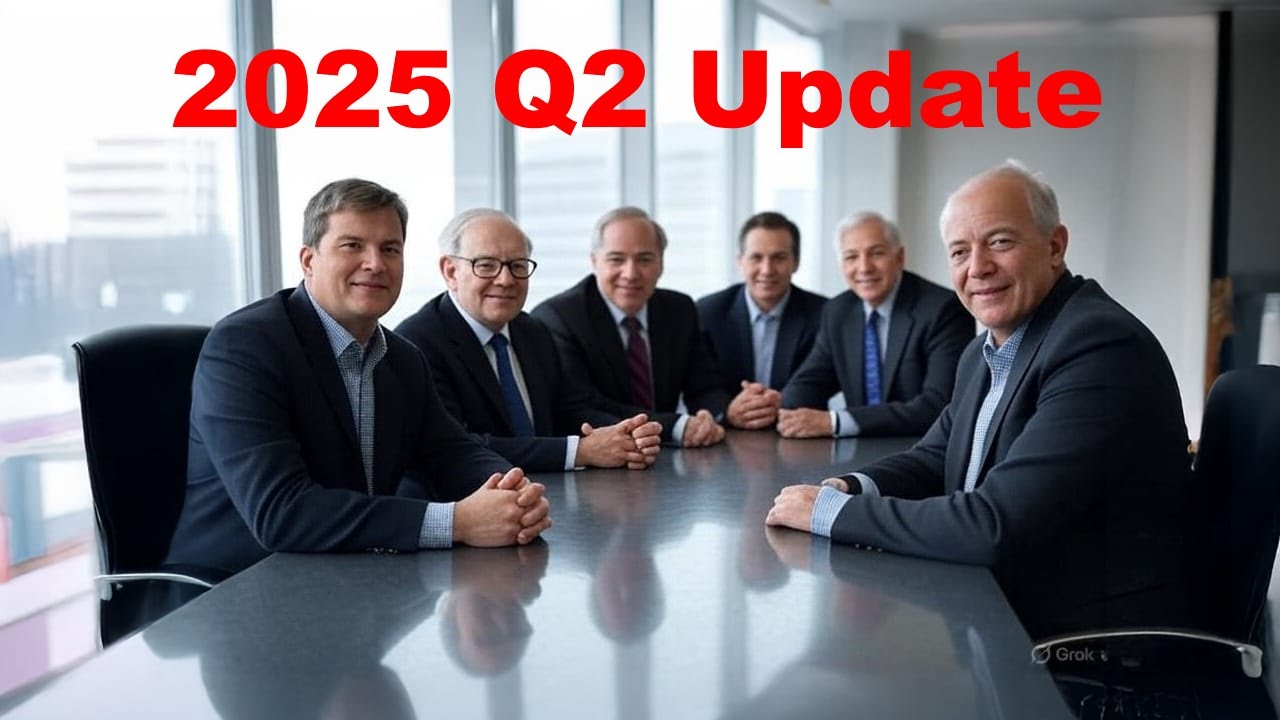 2025 Q2 - Was haben die gro&szlig;en Investoren wie Buffett, Dalio, Ackman und Burry gemacht?