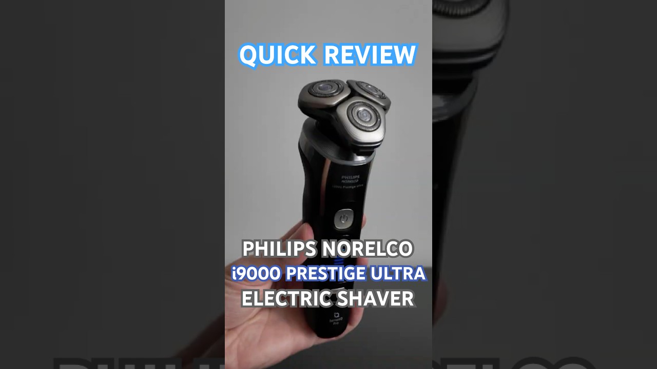 Quick Review: Philips Norelco i9000 Prestige Ultra electric shaver #electricshaver #electricrazor