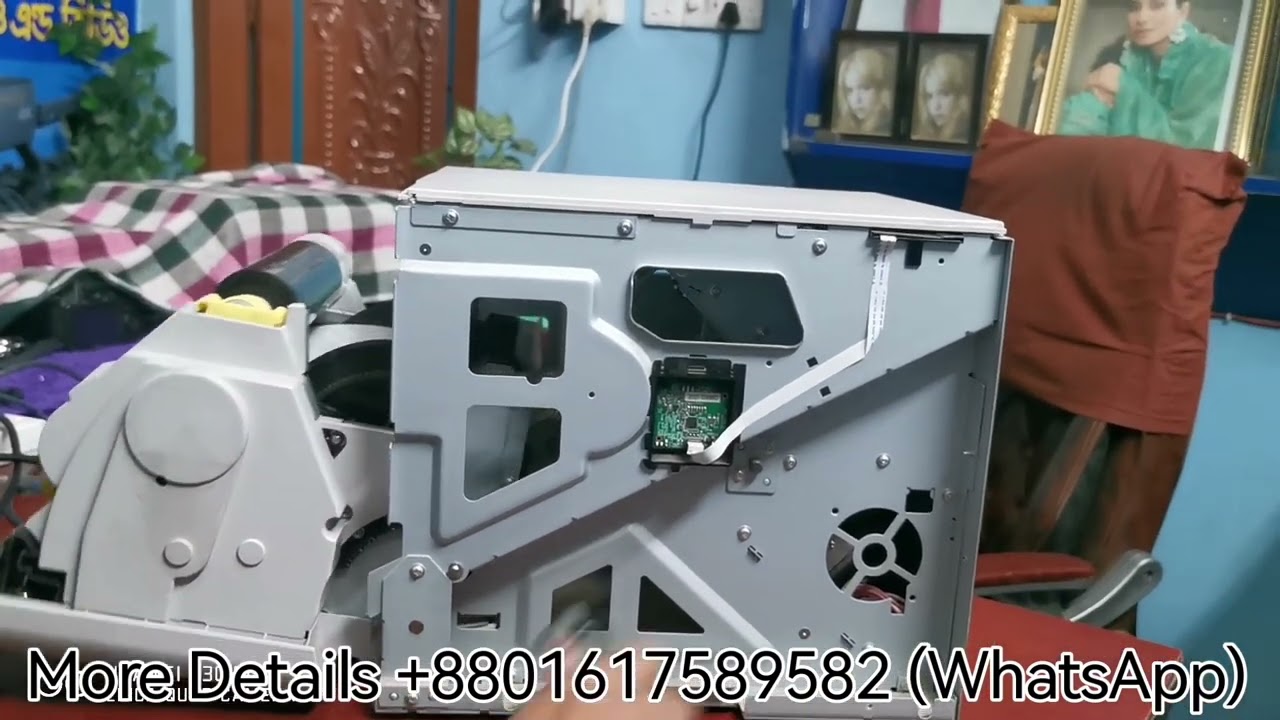how to change DNP DS rx1 printers power supply unit