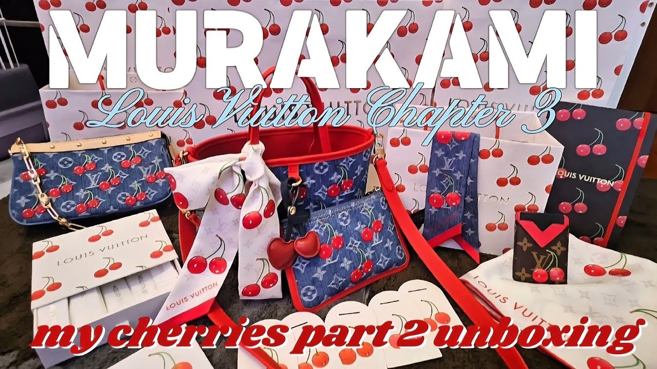 ЧАСТЬ 2: РАСПАКОВКА ПОКУПОК LOUIS VUITTON X MURAKAMI CHERRIES 🍒 | УДАЛОСЬ ЛИ МНЕ ДОБРАТЬСЯ ДО КОР...