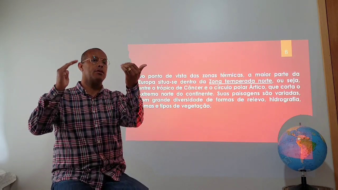 Aula de Geografia - Professor Luciano - O Relevo Europeu e a Hidrografia Europeia