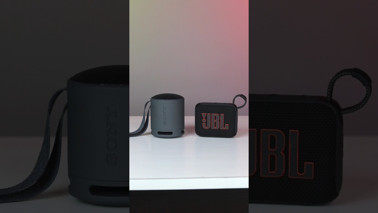 Jbl GO 4 vs Sony SRS-XB100 Bluetooth Speaker | Side By Side Sound Comparison #bluetoothspeaker #bass