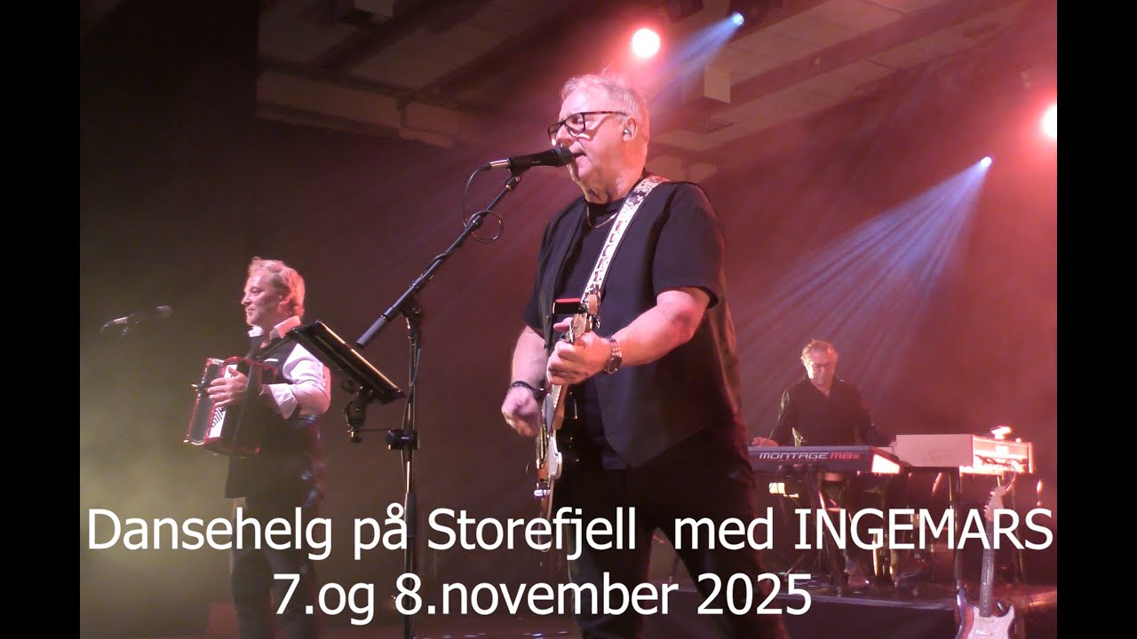 Dansehelg på Storefjell  med INGEMARS  7 og 8 november 2025