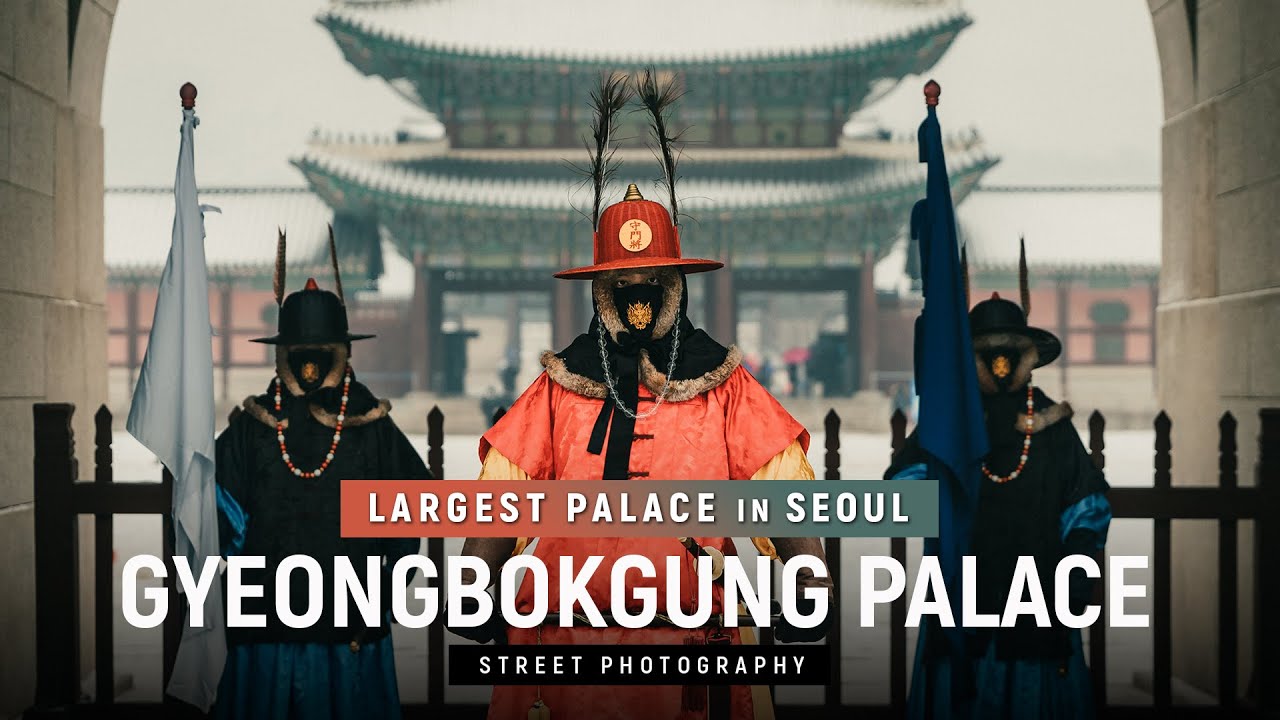 Inside Seoul&rsquo;s LARGEST Palace in the Snow | POV Street Photography (Canon 24-70mm II)