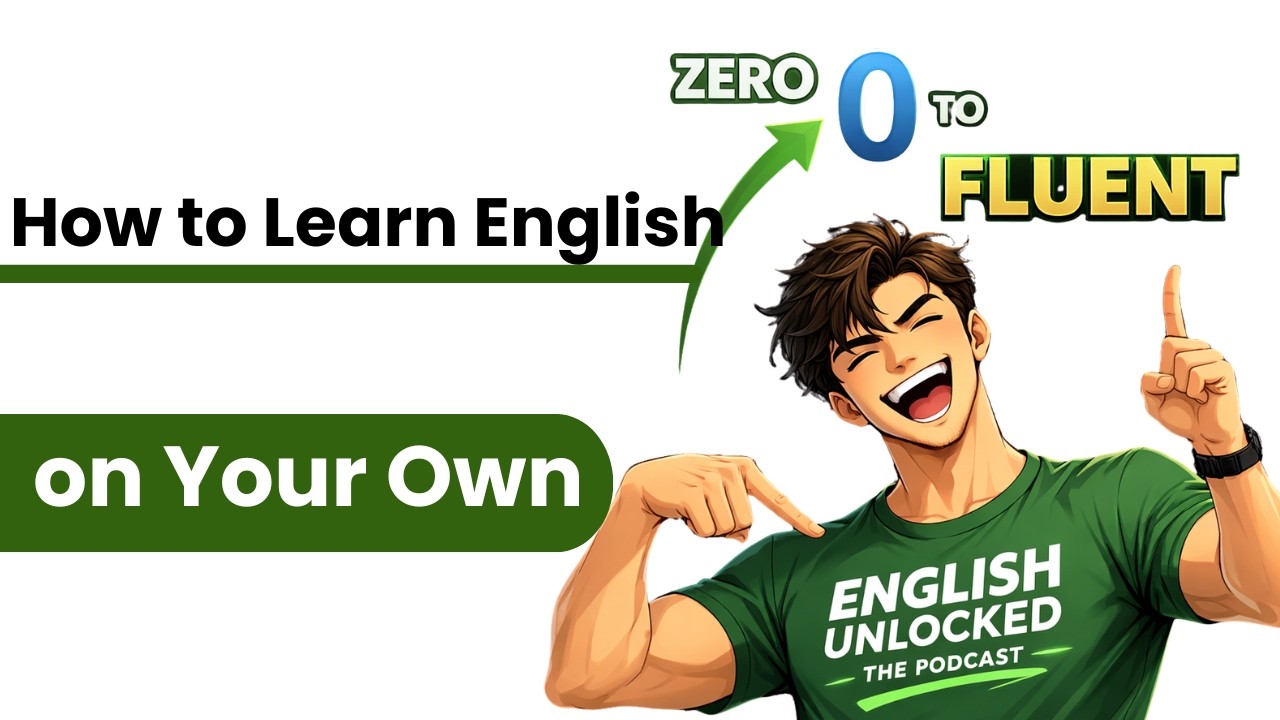 How to Learn English on Your Own | English Listening Practice