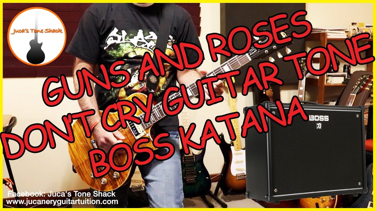 BOSS KATANA - SLASH GUITAR TONE!!! Vintage AFD Paradise 100 Guitar