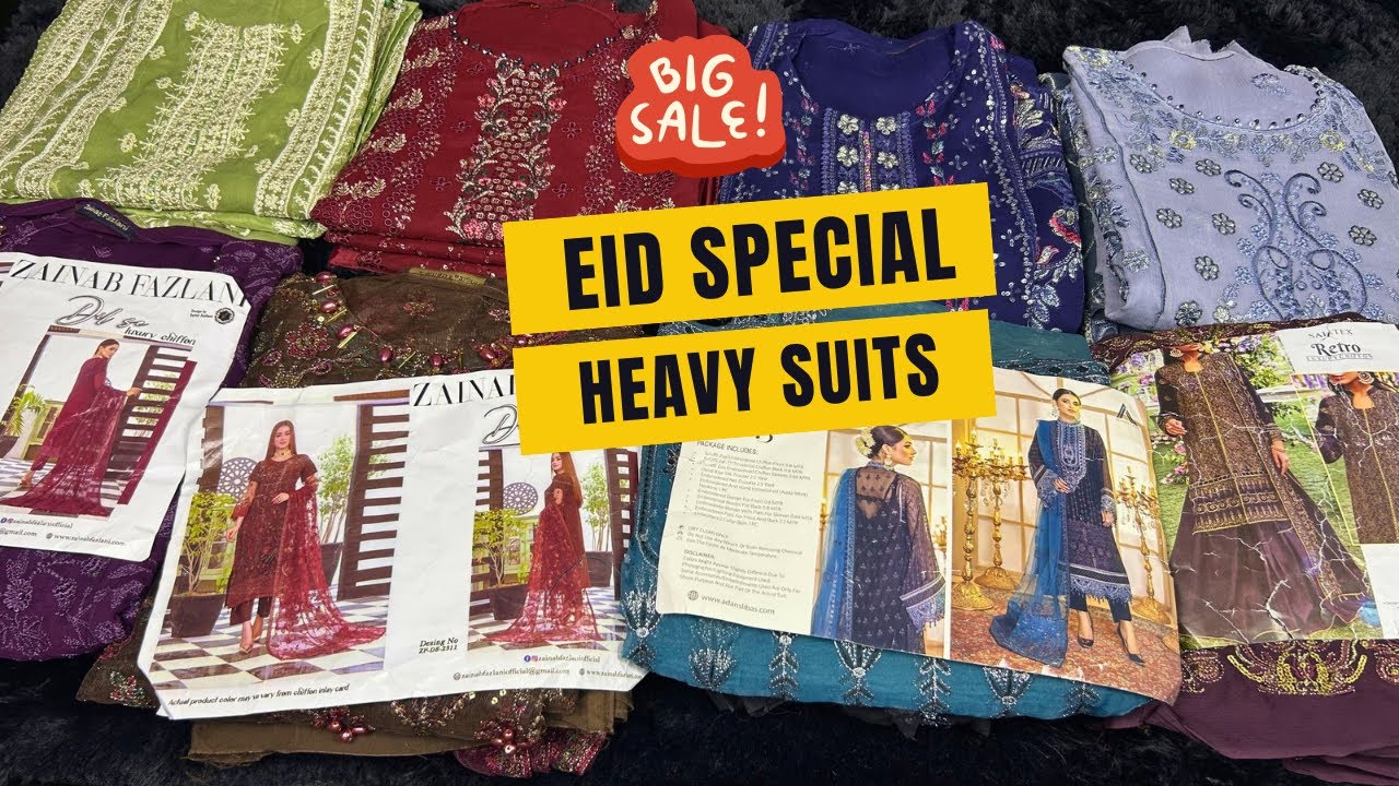 Eid Special Big Sale ✨Stock Clearance Suits #youtube #fashion #suit #video #eid #viral #suits #love