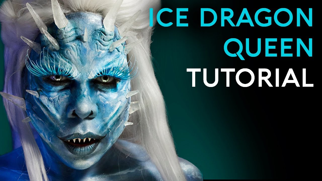 Ice Dragon Queen FX Prosthetic Makeup Tutorial