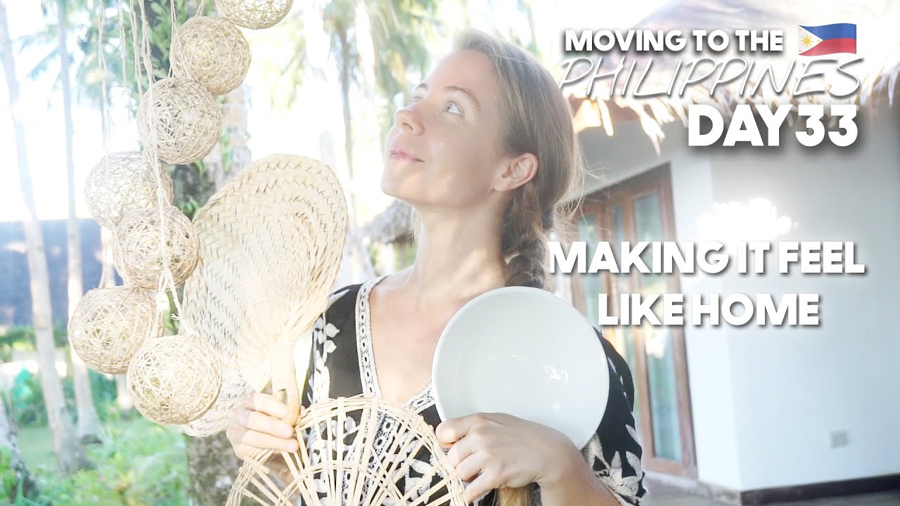 Decorating Our NEW PHILIPPINES House SHOPPING On Siargao