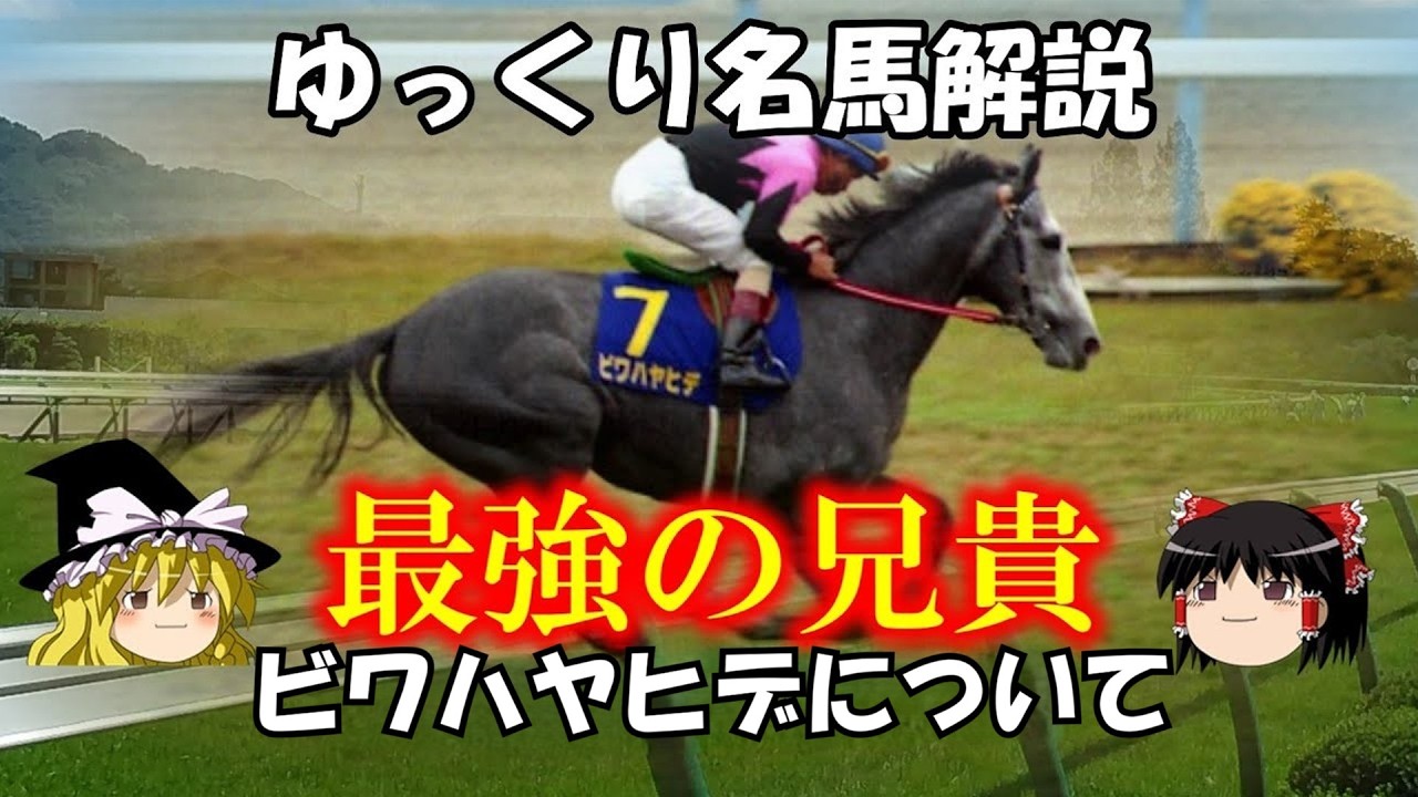 ゆっくり名馬解説　ビワハヤヒデについて