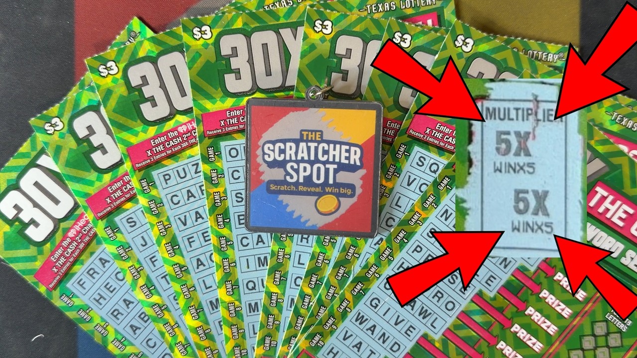 Gotta Love Those Multipliers!! | $24 Texas Lottery Session