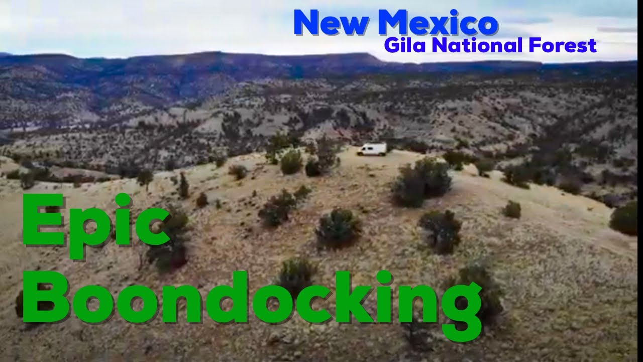 BOONDOCKING in the Gila National Forest ~ New Mexico Hot Springs