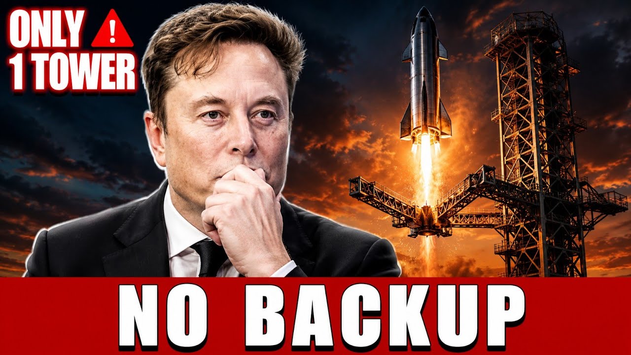 SpaceX Has Only ONE Launch Tower &mdash; And They're About to Risk Destroying It 