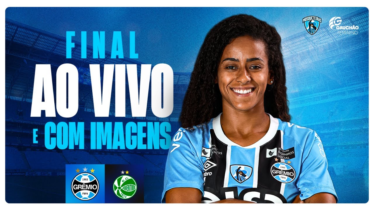 AO VIVO E COM IMAGENS | GR&Ecirc;MIO x JUVENTUDE (CAMPEONATO GA&Uacute;CHO FEMININO)