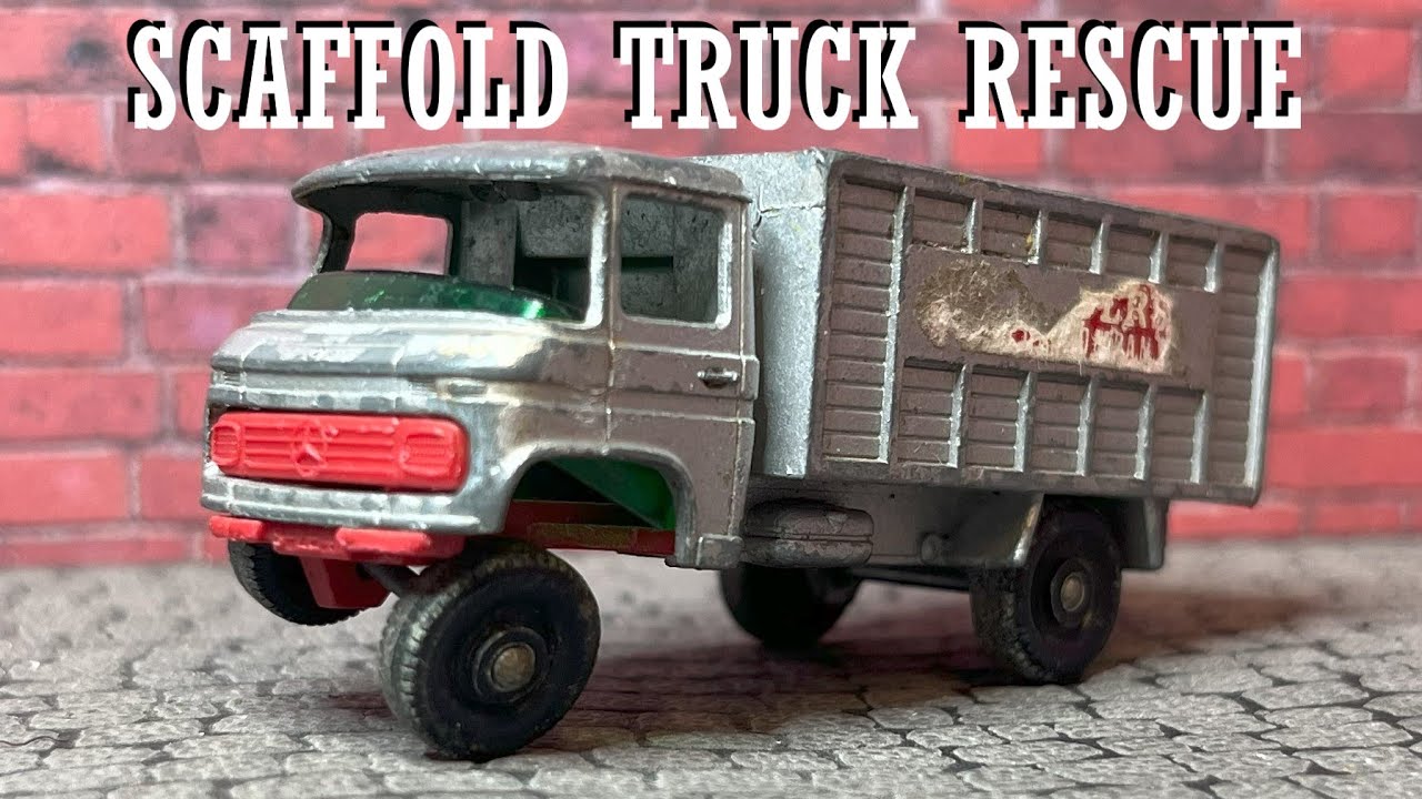 Matchbox Lesney 11D Mercedes Scaffold Truck Restoration - 3D Printed Parts