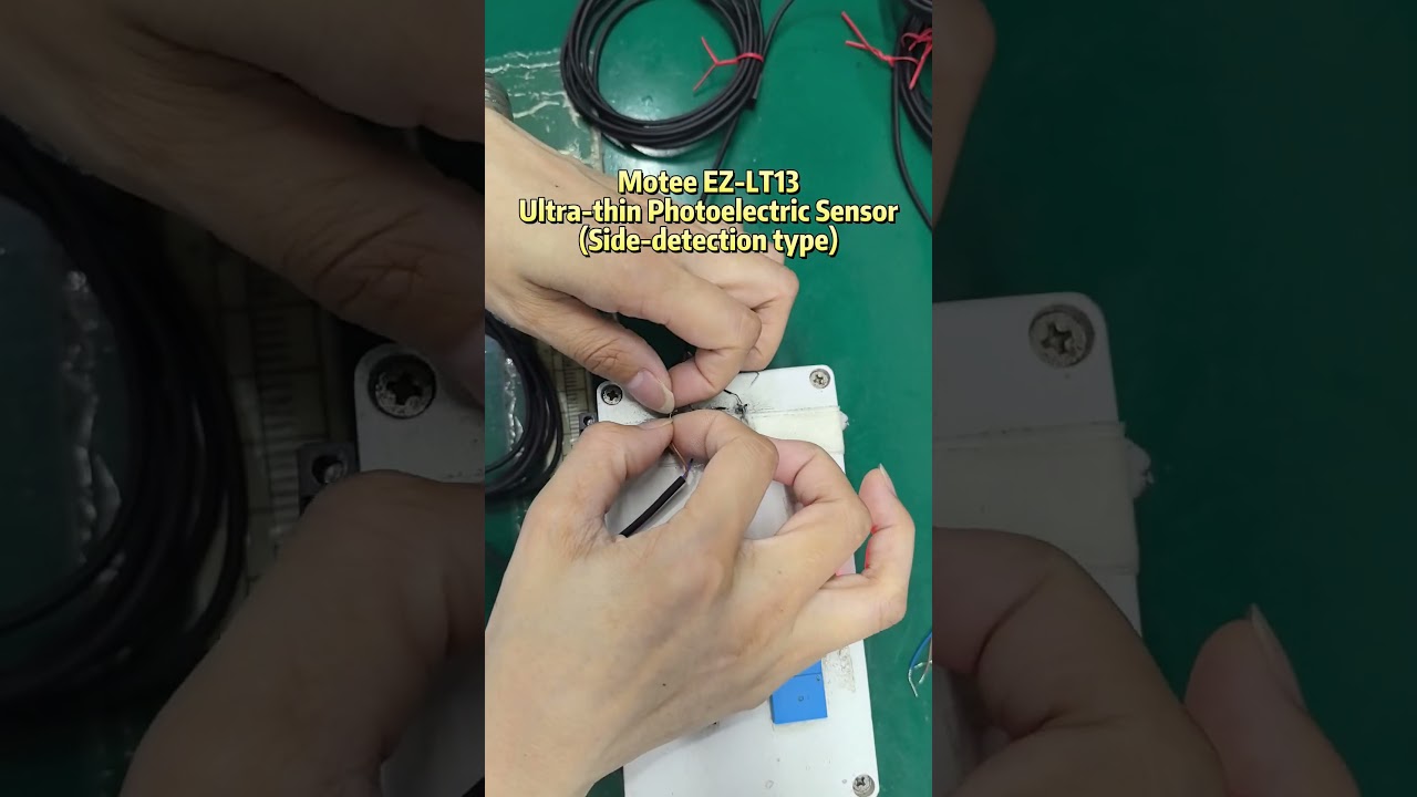 Motee EZ-LT13 Ultra-thin Photoelectric Sensor(Side-detection type) #automation #factory #sensor