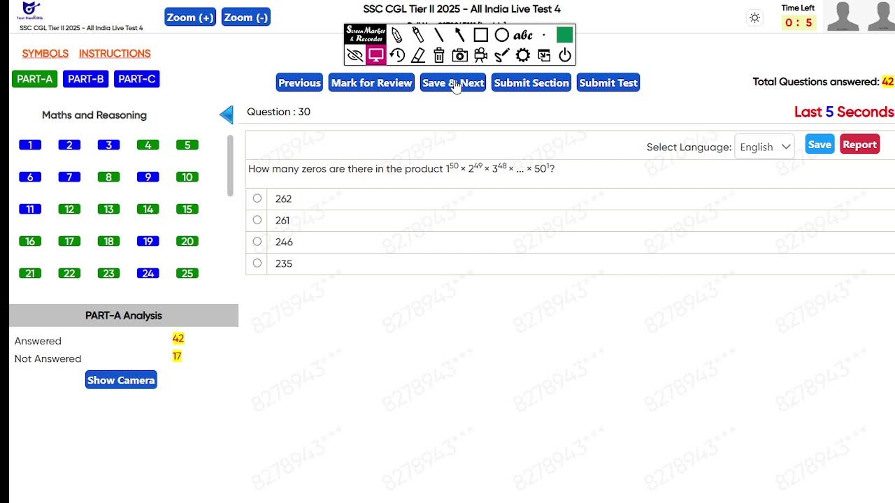 SSC CGL TIER- 2 LIVE  MOCK TEST ||  ATTEMPT NOW