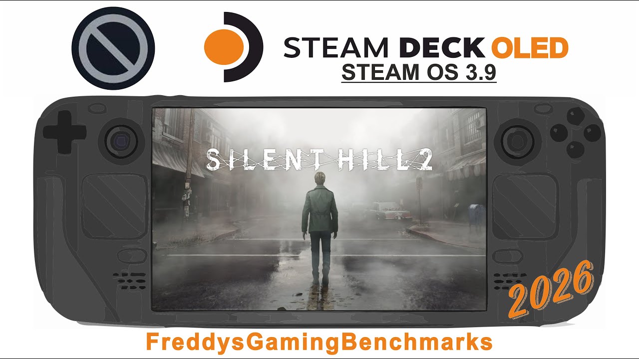 Silent Hill 2 (Test 01.2026) on Steam Deck OLED with Steam OS 3.9
