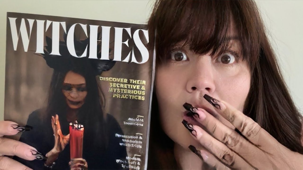 ASMR Whispering Ramble 🖤 Let’s Talk about WITCHES 🧙‍♀️ Roleplay