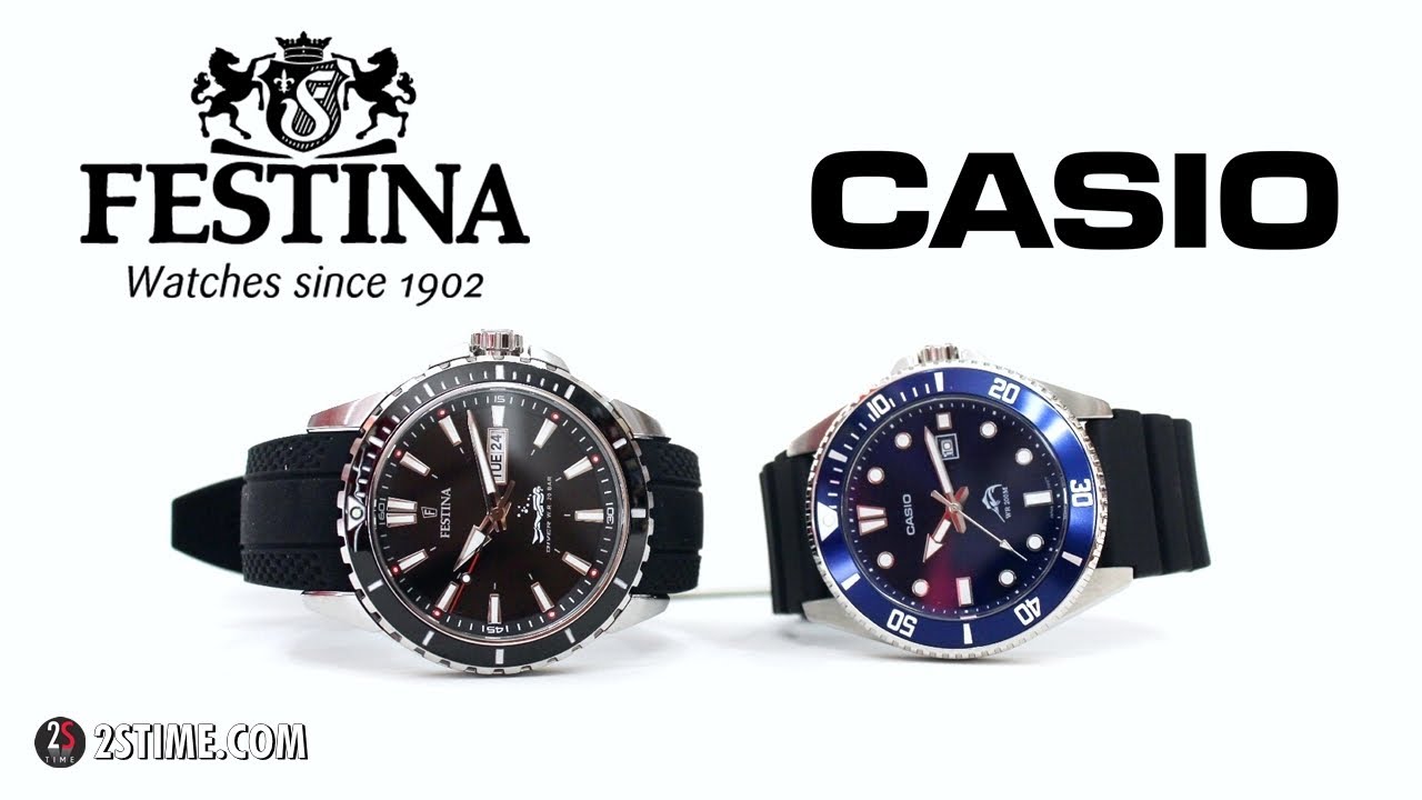 CASIO DURO Marlin VS FESTINA The Originals DIVER