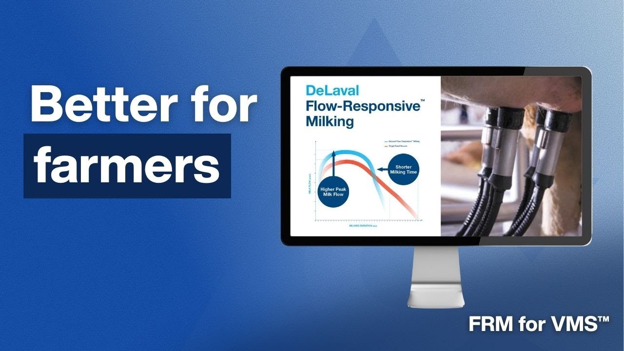 Flow-Responsive™ Milking for VMS™ — better for farmers