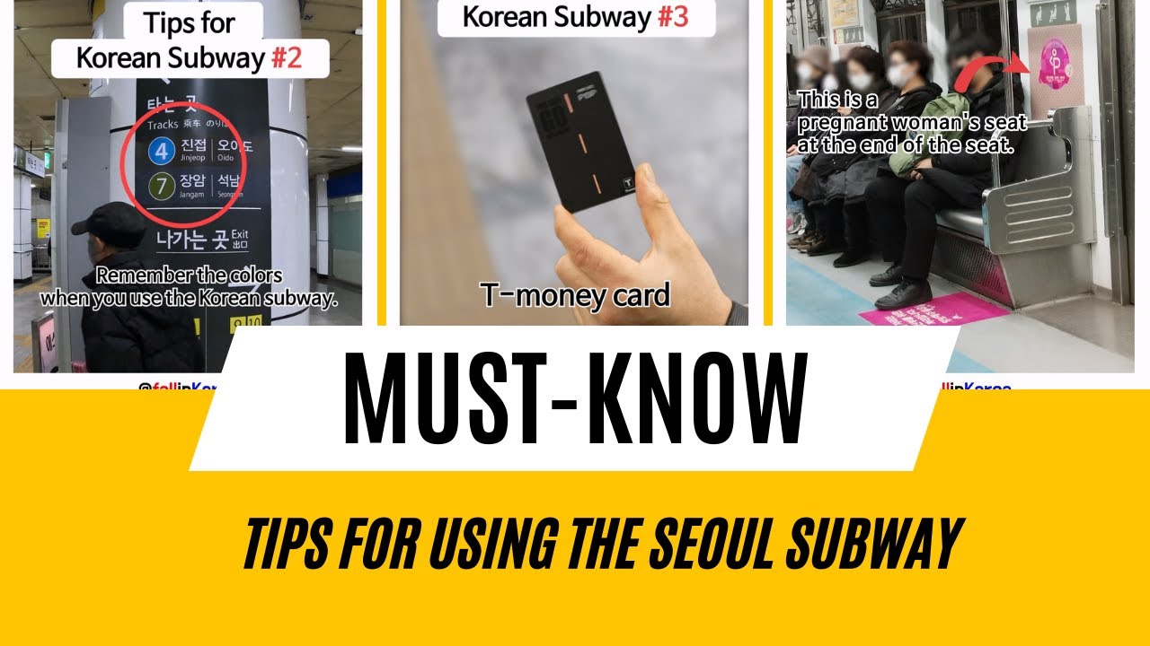 How to use the Seoul subway & subway transfer tips you must know