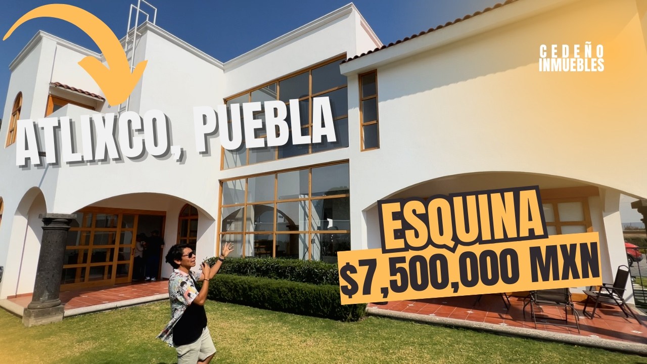 VIVIR EN EL PARAÍSO: Residencia de $7.5 MDP en Atlixco, Puebla