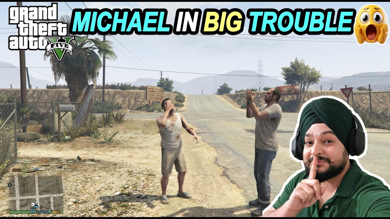 MICHAEL Can't GO Home Because of TREVOR GTA5 GAMEPLAY#gta #gta5funnygameplay #gtaonline