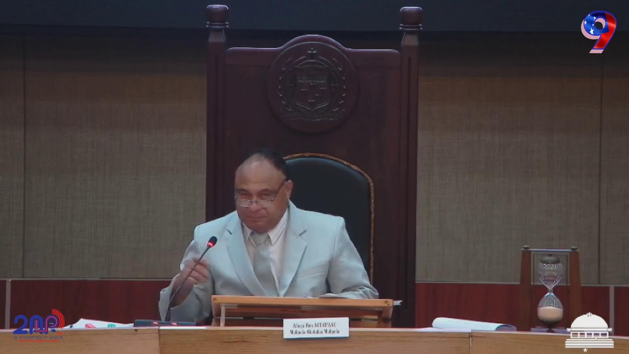 FONOTAGA A LE PALEMENE O SAMOA | 12 MATI 2026.