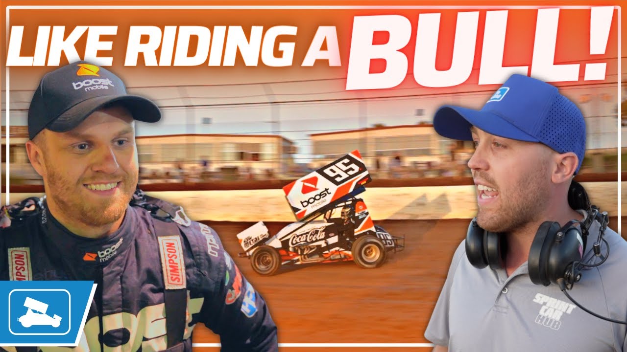 SUPERCAR Star Hits The Dirt At Toowoomba Speedway!