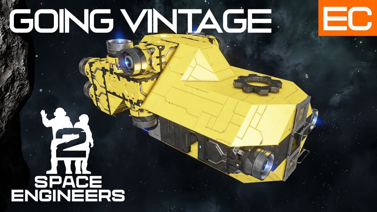 Space Engineers 2! | Let's Build the Classic Yellow Respawn Ship