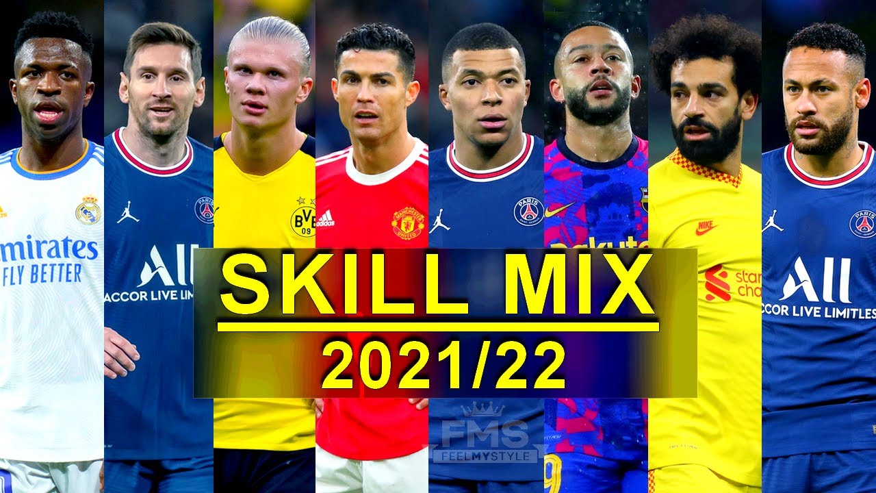 Best Football Skill Mix 2022 ● Messi ● Vinicius ● Neymar ● Ronaldo ● Mbappe ● Salah ●Depay●Haaland &hellip;