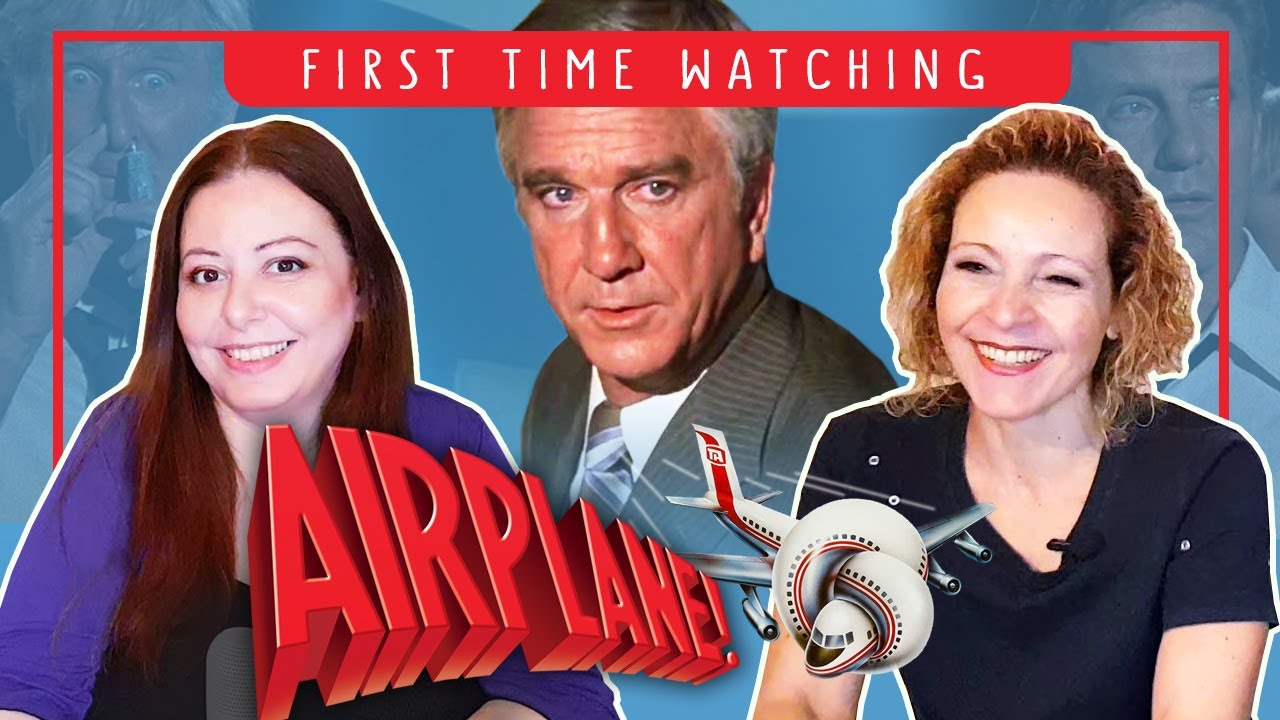 AIRPLANE! movie reaction * GREEKS REACT * first time watching