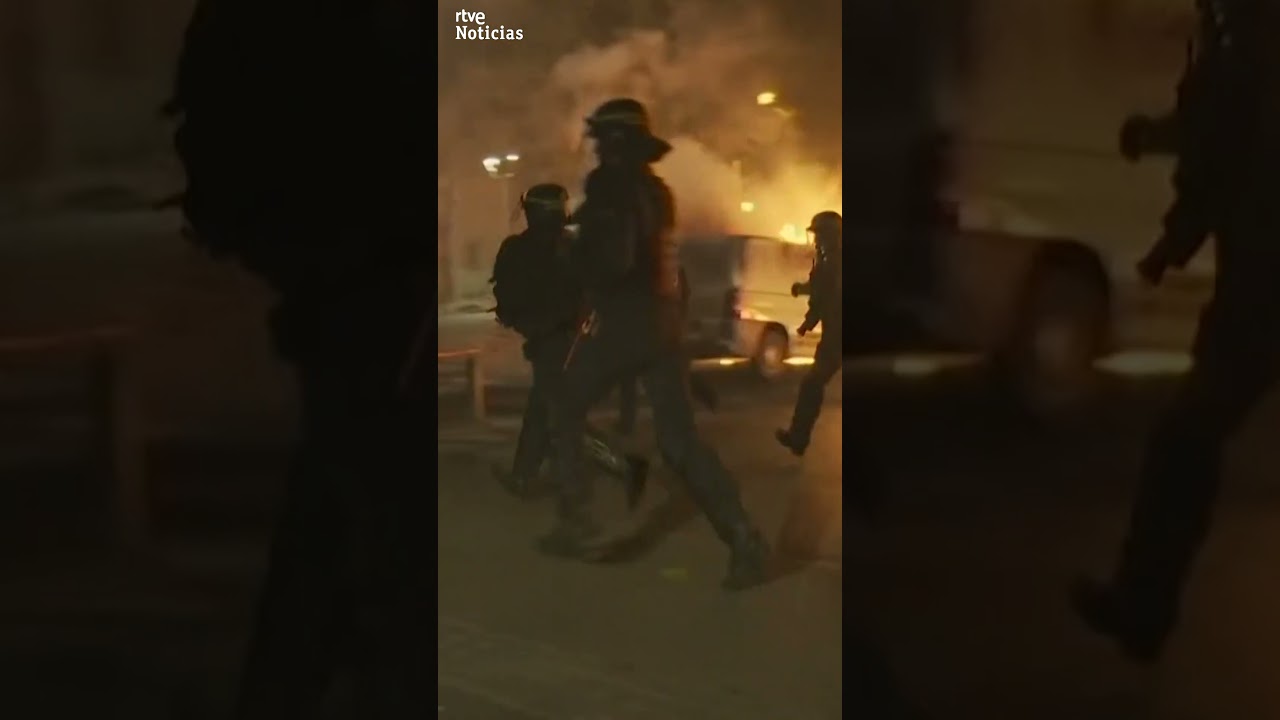 SHORTS: #PARÍS #DISTURBIOS tras  MATAR un #POLICÍA a un #ADOLESCENTE