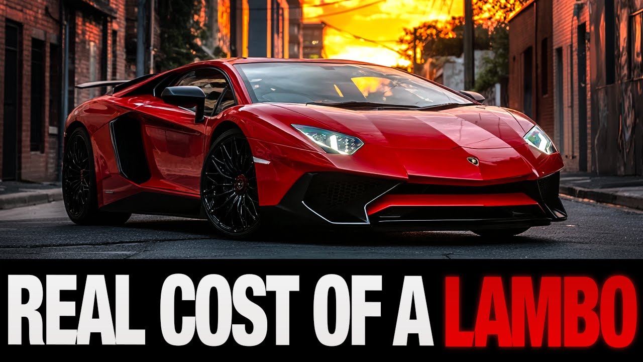 The Real Cost Of Owning An Lamborghini,  Debt, Payments & Flexing 