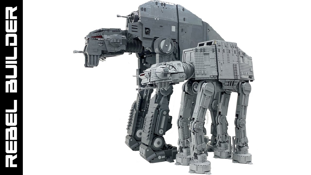 LEGO AT-M6 MOC v. UCS AT-AT
