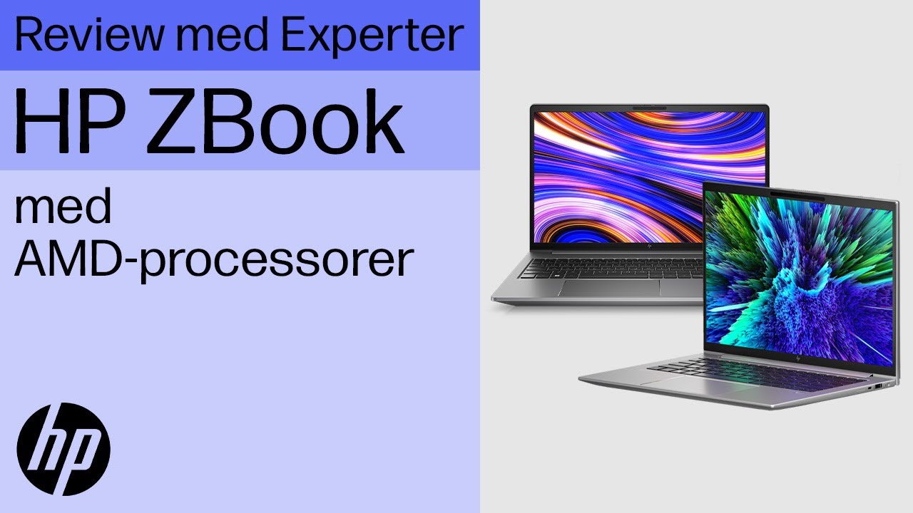 HP ZBook med AMD-processorer - Review with HP Live Experts [2024]