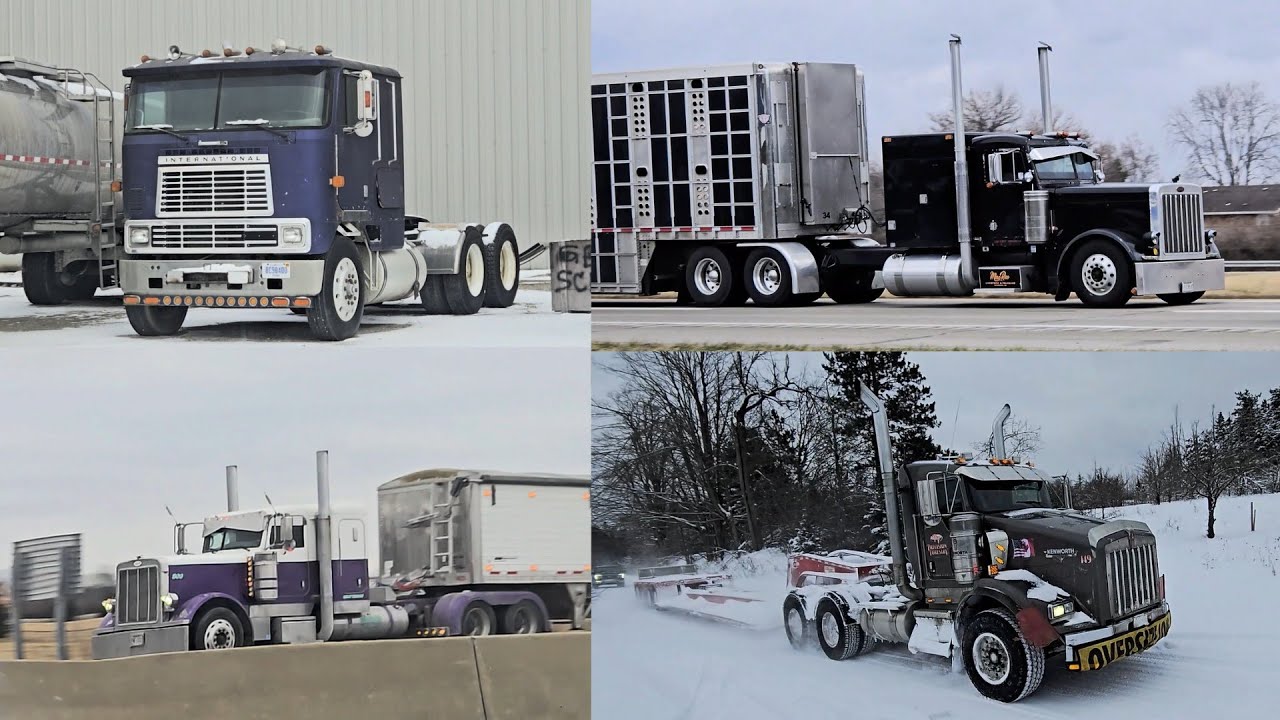 Truck Spotting Vol. 41 (Out & About across Ohio & Michigan during the holidays)
