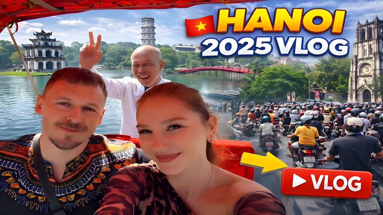 Hanoi Vlog 🇻🇳 2025 | Streetfood, Chaos & Kultur in Vietnams Hauptstadt 4K
