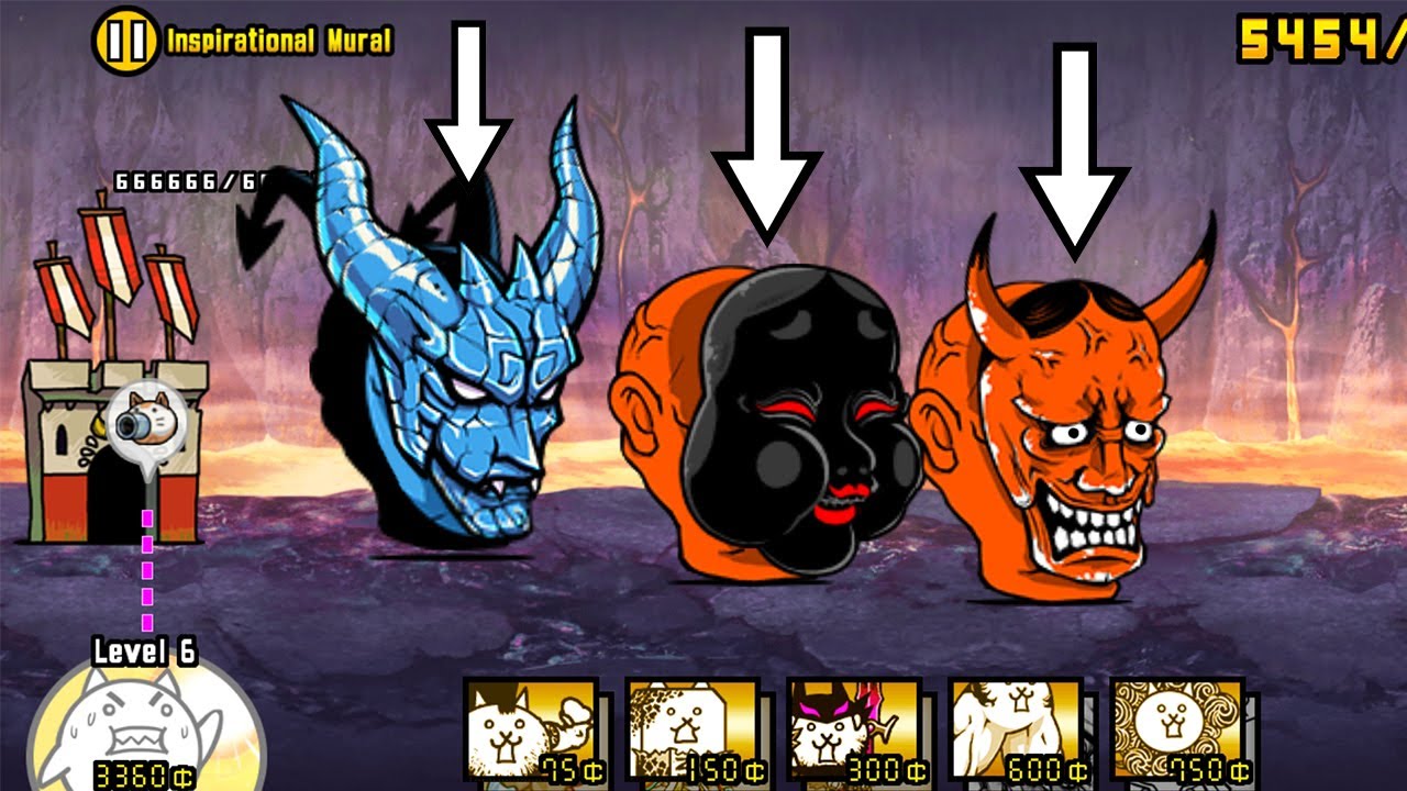 The Battle Cats - Hannya Rebellion (Red + Black + Aku)