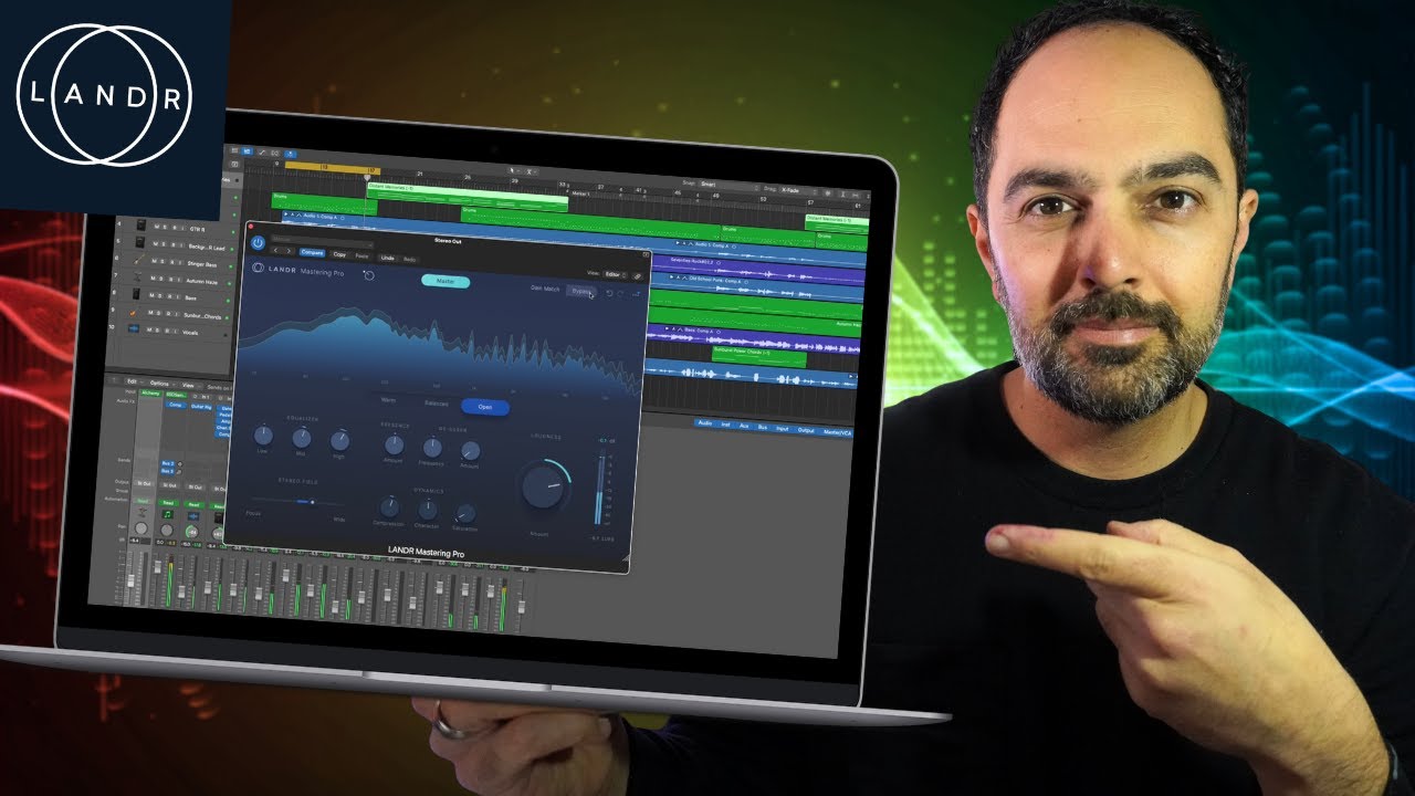 Как использовать плагин Landr Mastering (в DAW и онлайн)
