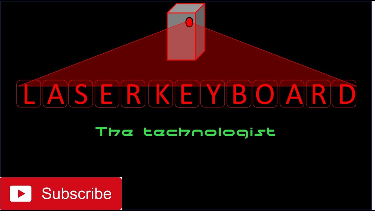 Laser Keyboard (Review + Working principle +typing test)
