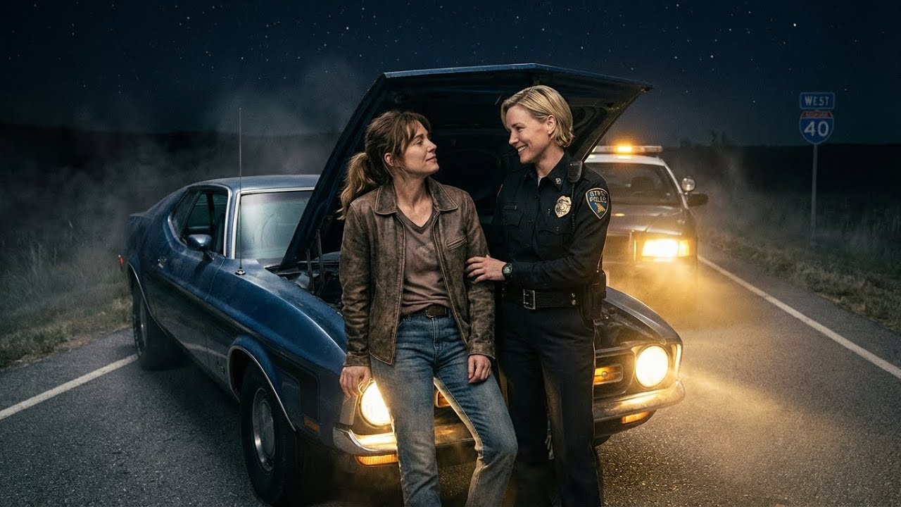 I Ran Out of Gas at Midnight, But a Policewoman Pulled Over and Said “Hop In”