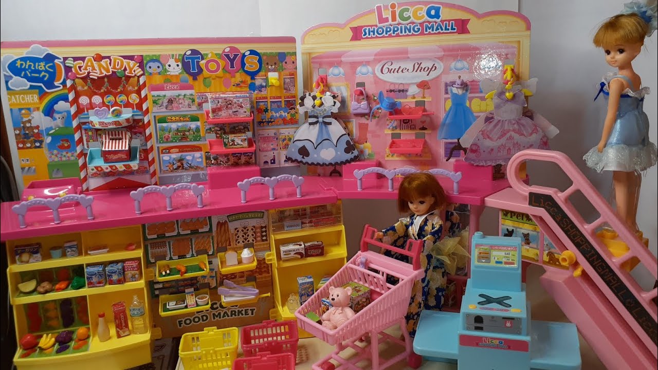 11 Minutes Satisfying Video with Unboxing Licca Chan Shopping Mall