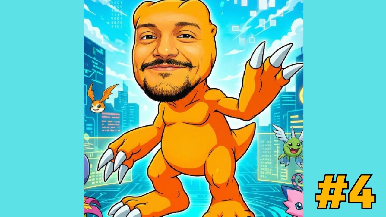 Usando o Andromon até morrer - Digimon World PS1 #4