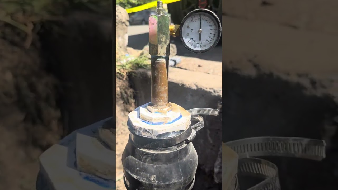 1811-1813 Carleton ave sewer pressure test video