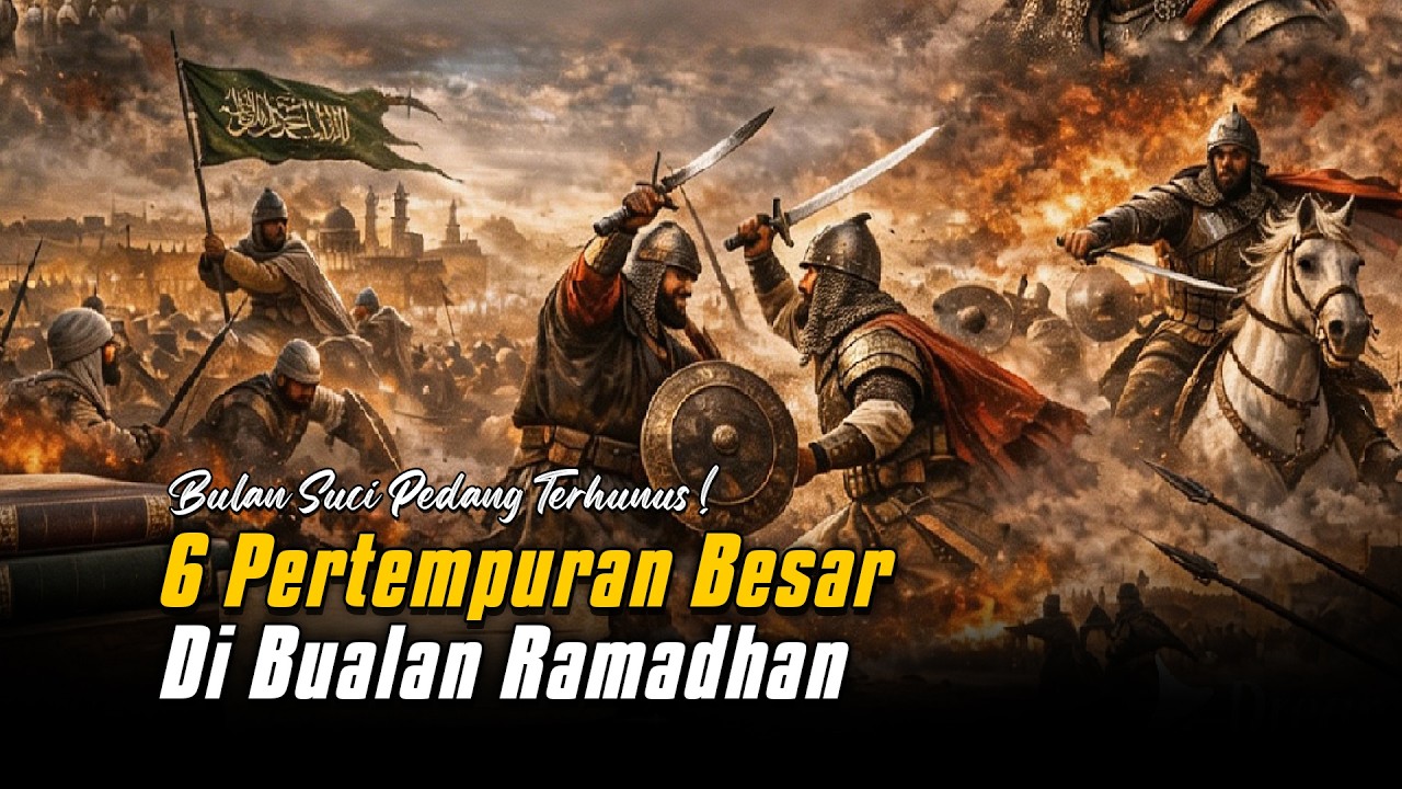 BULAN SUCI, TAPI PEDANG TERHUNUS! 6 Perang Ramadhan yang Menggetarkan Dunia