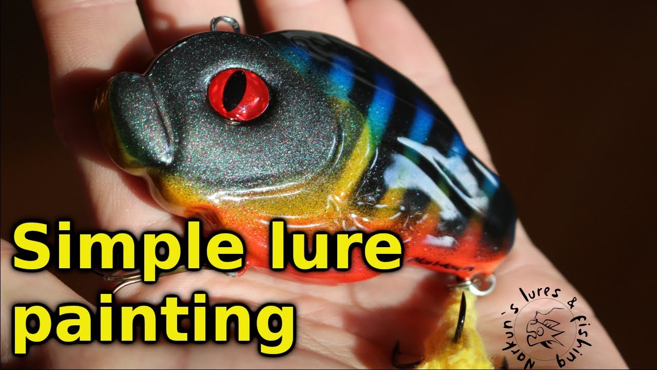 Lure painting tutorial for beginners