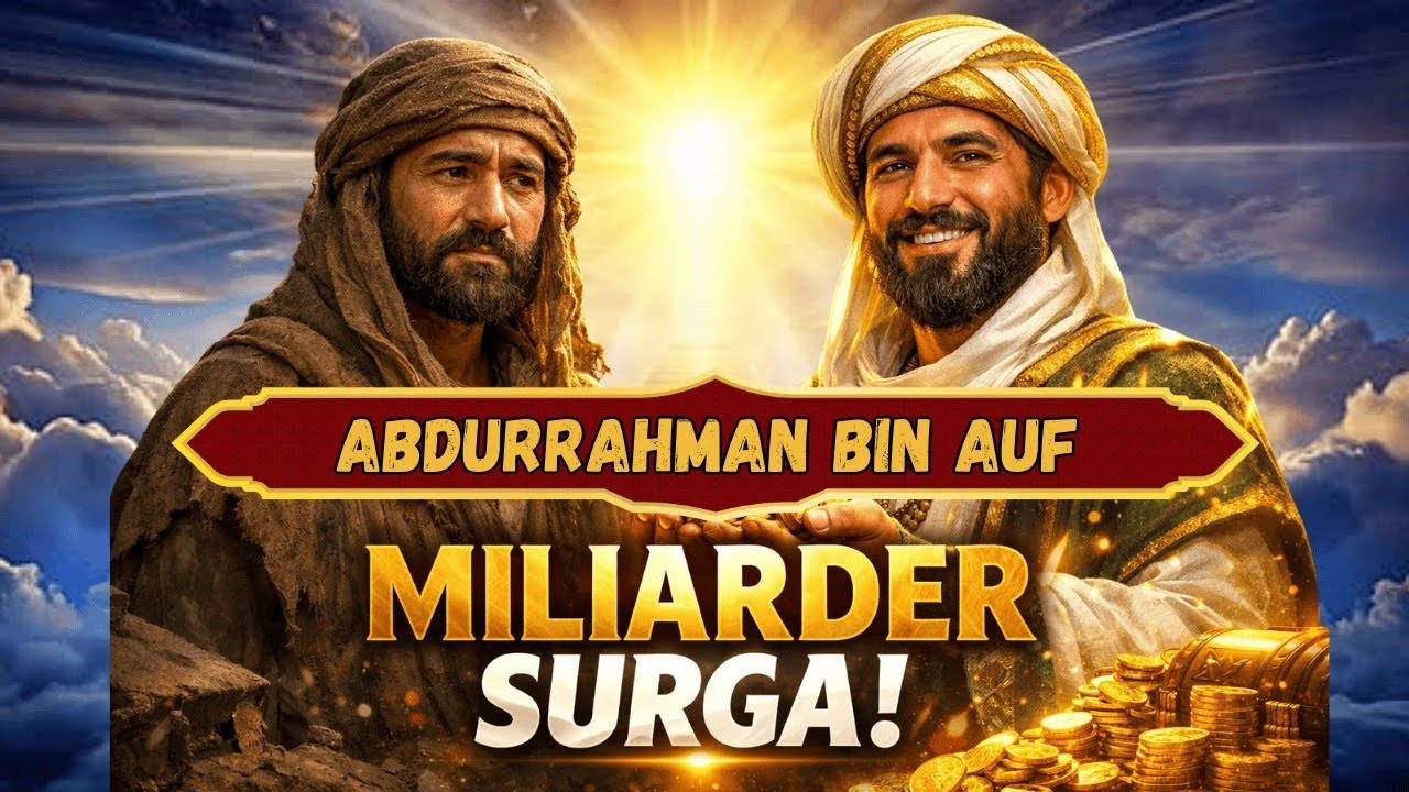 DATANG TANPA HARTA! Kisah Abdurrahman bin Auf dari Nol Jadi Miliarder Surga